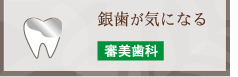 銀歯が気になる 審美歯科